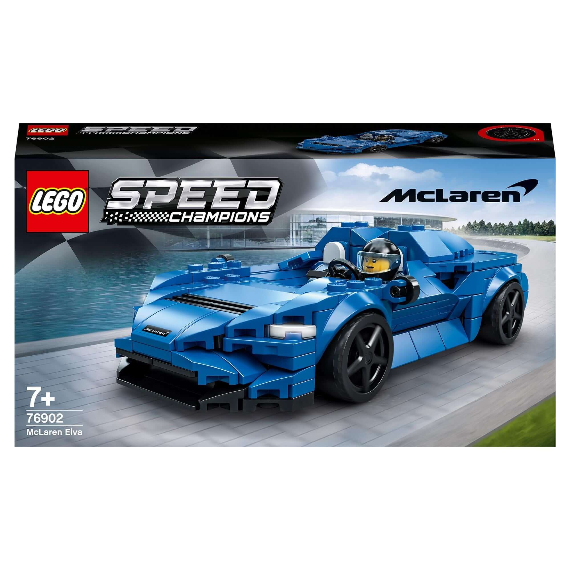 LEGO® Speed Champions McLaren Elva Race Car Toy 76902