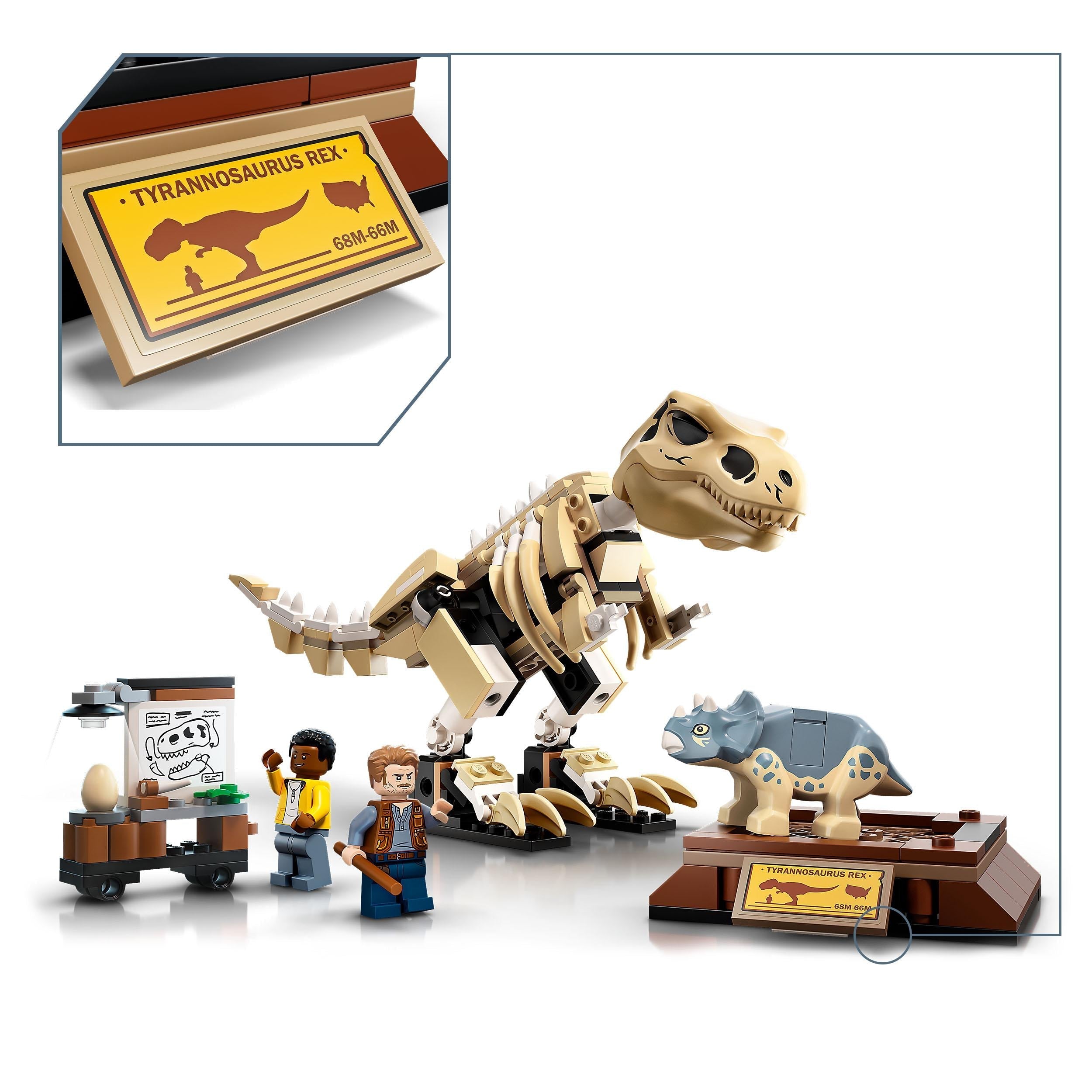LEGO® Jurassic World T. rex Dinosaur Fossil Set 76940