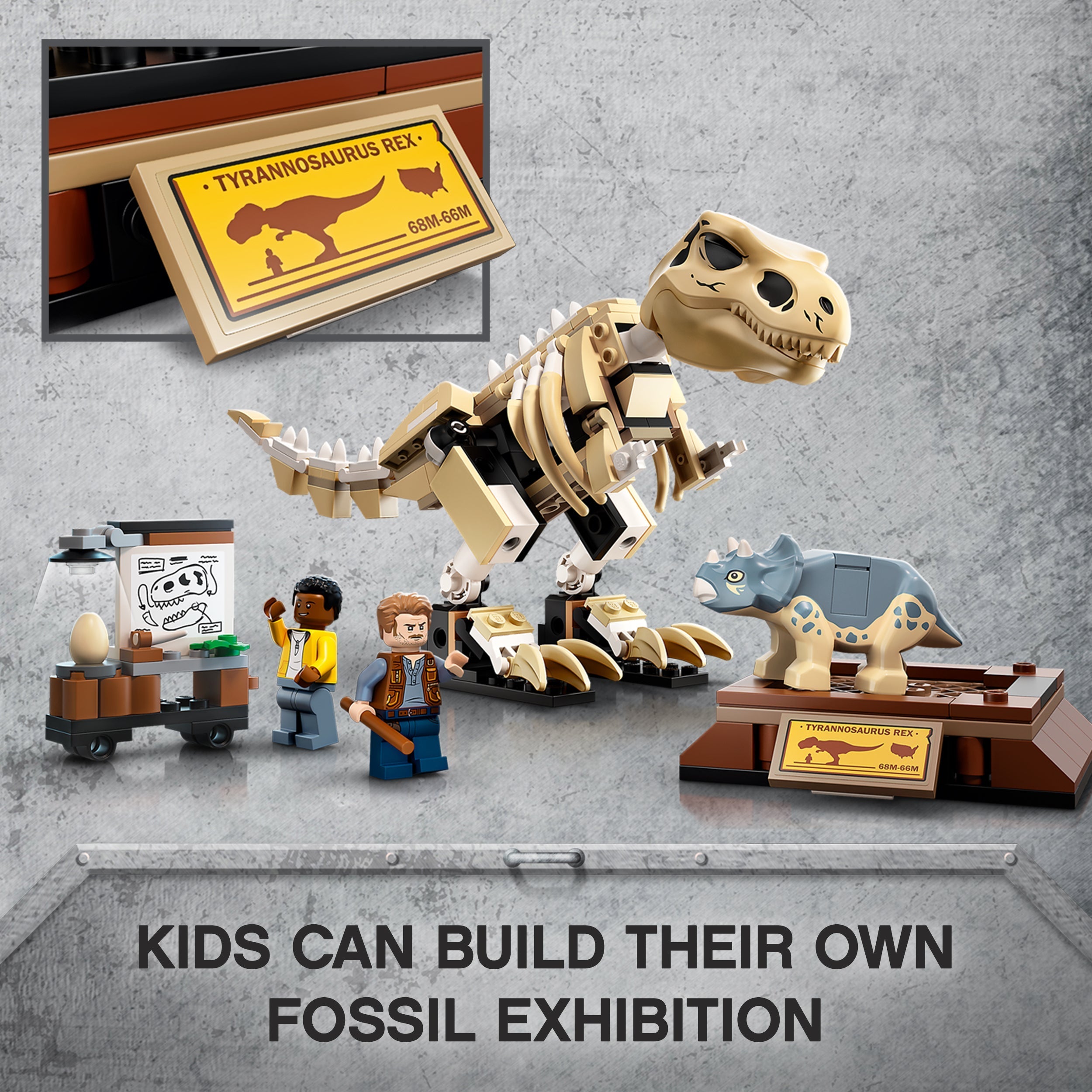 LEGO® Jurassic World T. rex Dinosaur Fossil Set 76940