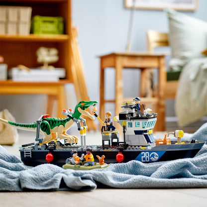 LEGO® Jurassic World Baryonyx Dinosaur Boat Toy 76942