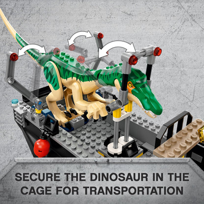 LEGO® Jurassic World Baryonyx Dinosaur Boat Toy 76942