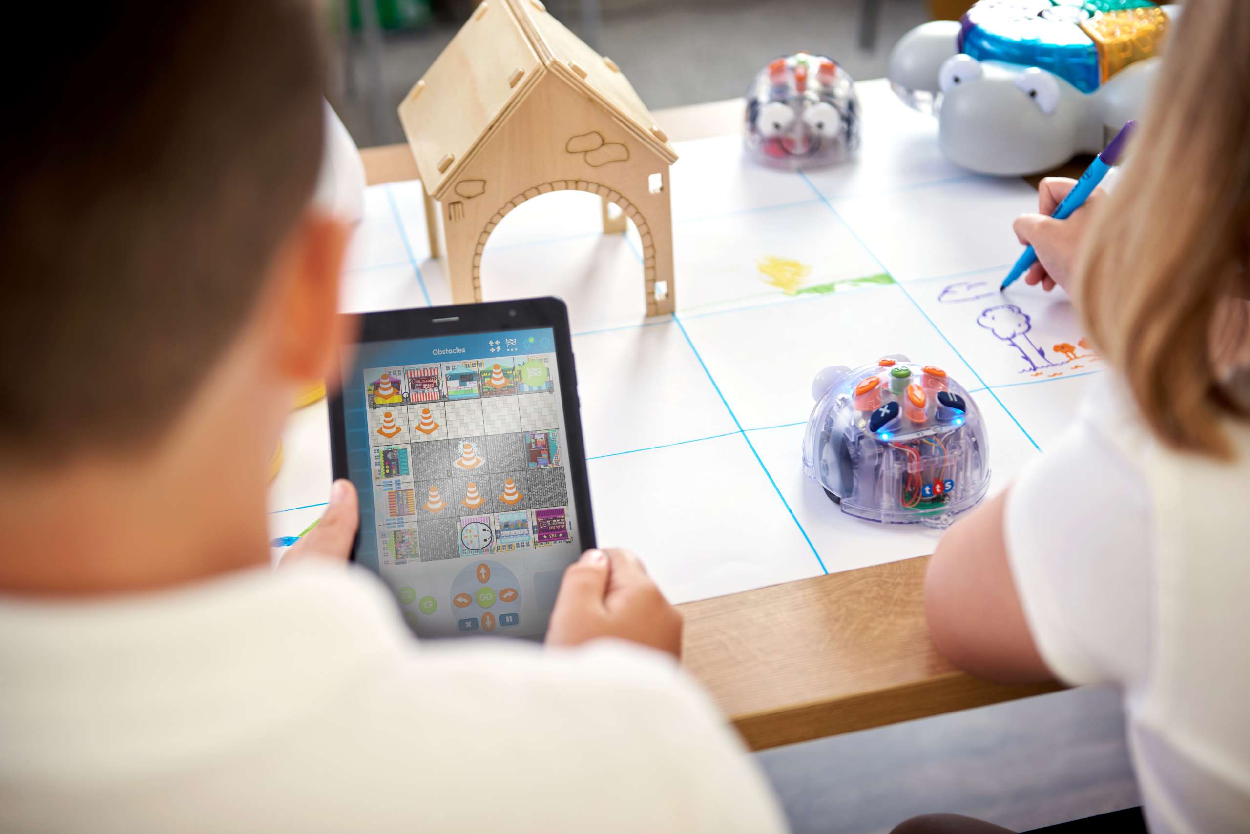 TTS Blue-Bot© Programmable Floor Robot