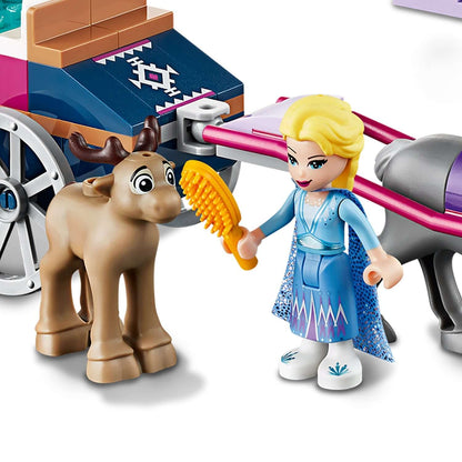 LEGO Disney Frozen 2 Elsa's Wagon Adventure 41166 with Elsa and Sven, a fun playset for kids.