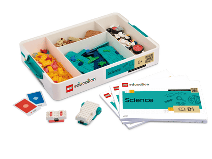 LEGO® Education Science kits for Year 4-6, featuring colorful bricks and instructional materials for hands-on learning.