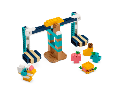 LEGO Education Science kit for Year 1-3 with a playground scale and colorful bricks for hands-on learning.