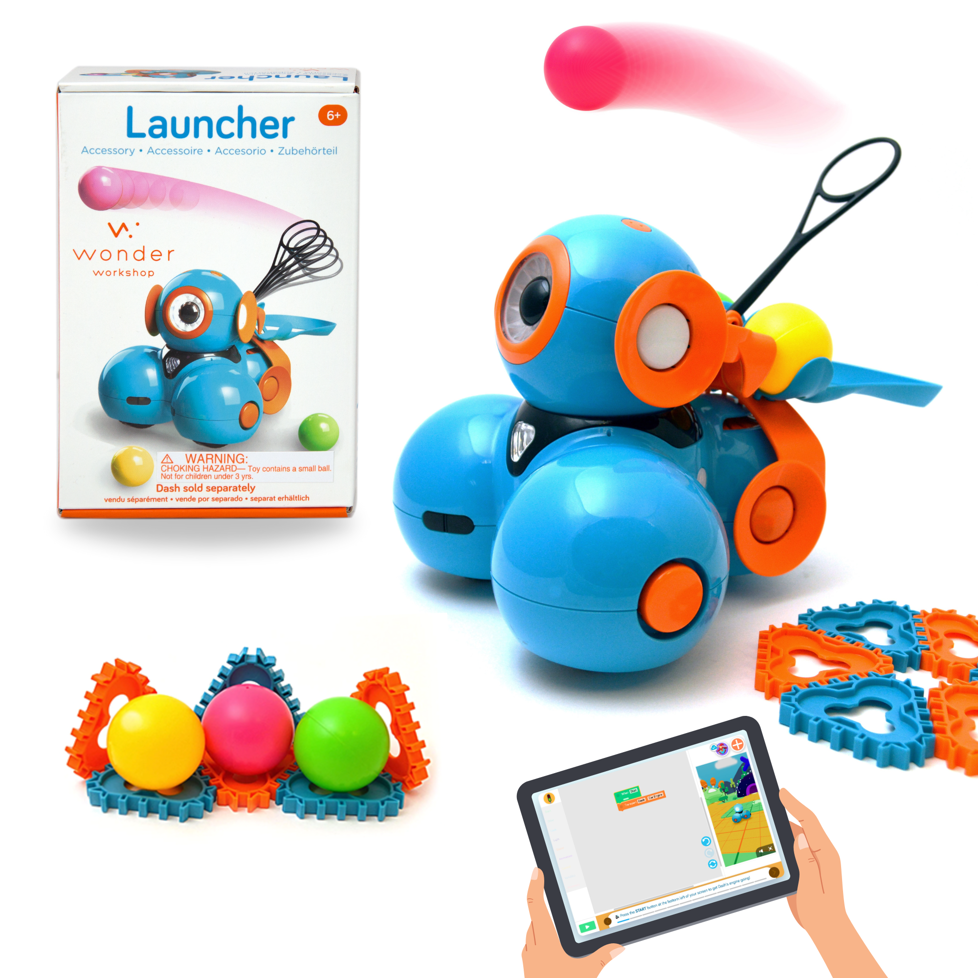 Wonder Workshop Launcher Accessory for Dash