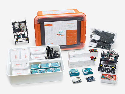 Arduino Education CTC GO! Core Module kit with components for hands-on STEAM learning and experiments.