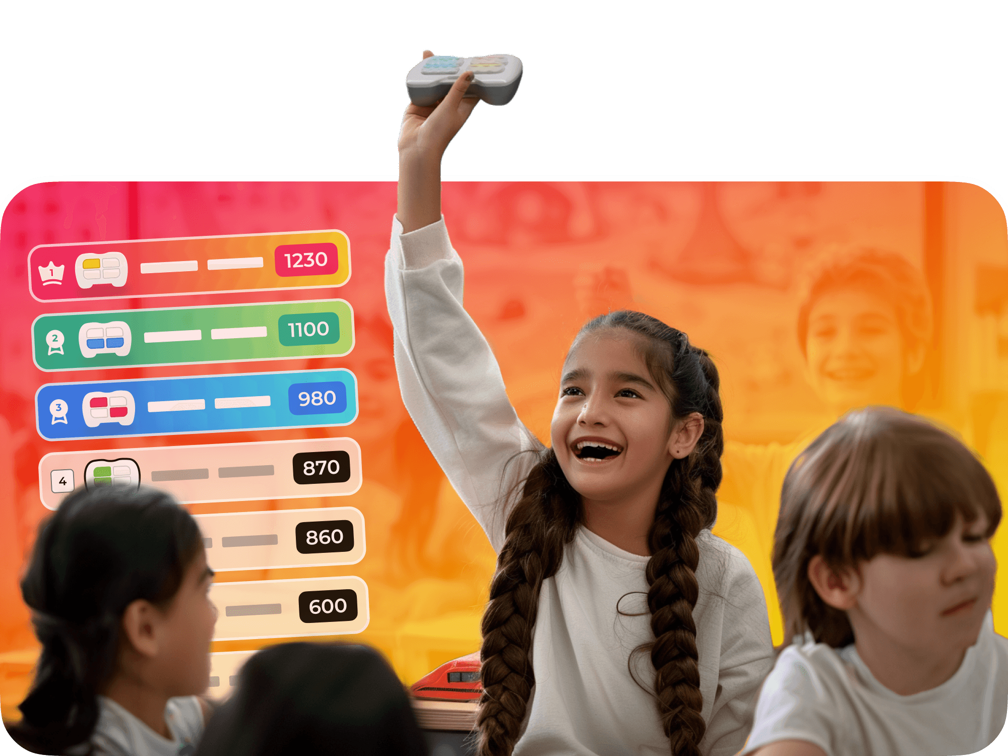 Try Before You Buy - Classwise 20 educational solution showcased in a classroom setting with excited students.