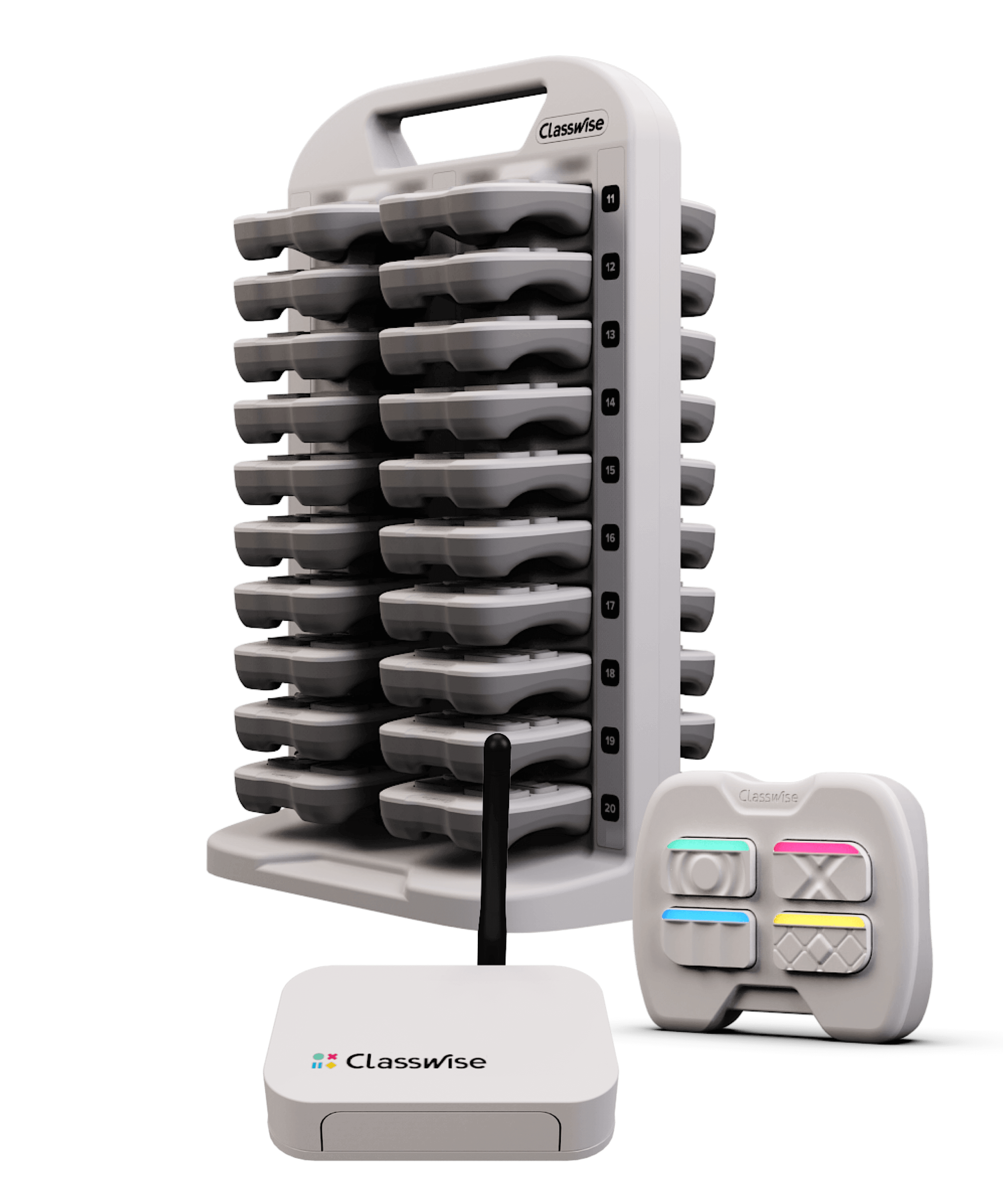 Try Before You Buy - Classwise 20 educational solution with storage and interactive components.