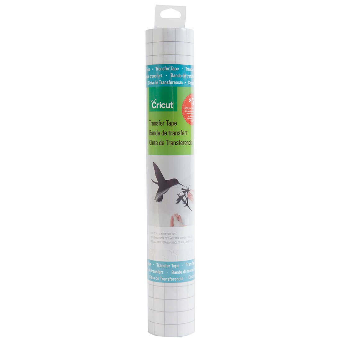 Cricut Explore/Maker StandardGrip Transfer Tape roll 12x48" for easy vinyl cut transfers.