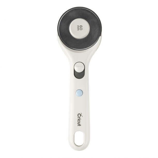 Cricut Rotary Cutter, 60mm, premium steel blade for precise cutting of fabric and thicker materials like denim.