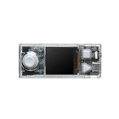 CyberPi Go Kit microcomputer with full-colour display and input devices for teaching AIoT and Python.