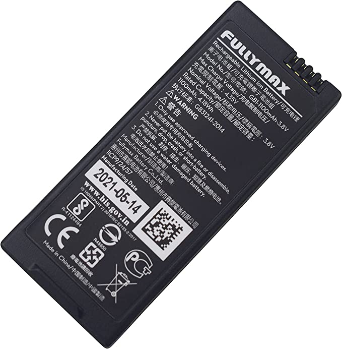 DJI Tello Drone Flight Battery - Spare 1100mAh LiPo battery with built-in safety features for drones.
