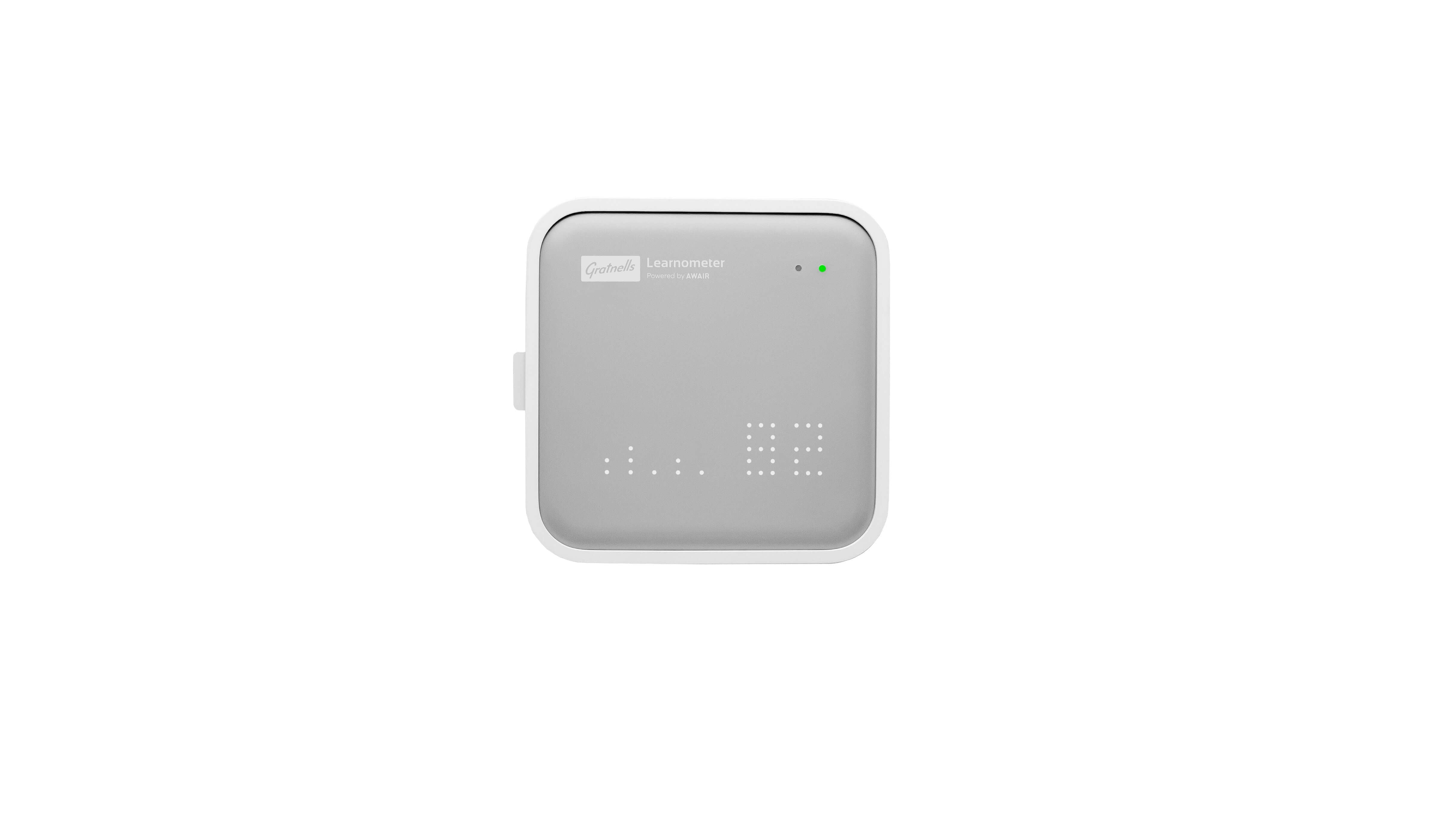 Gratnells Learnometer device for optimizing teaching environments and improving student outcomes.