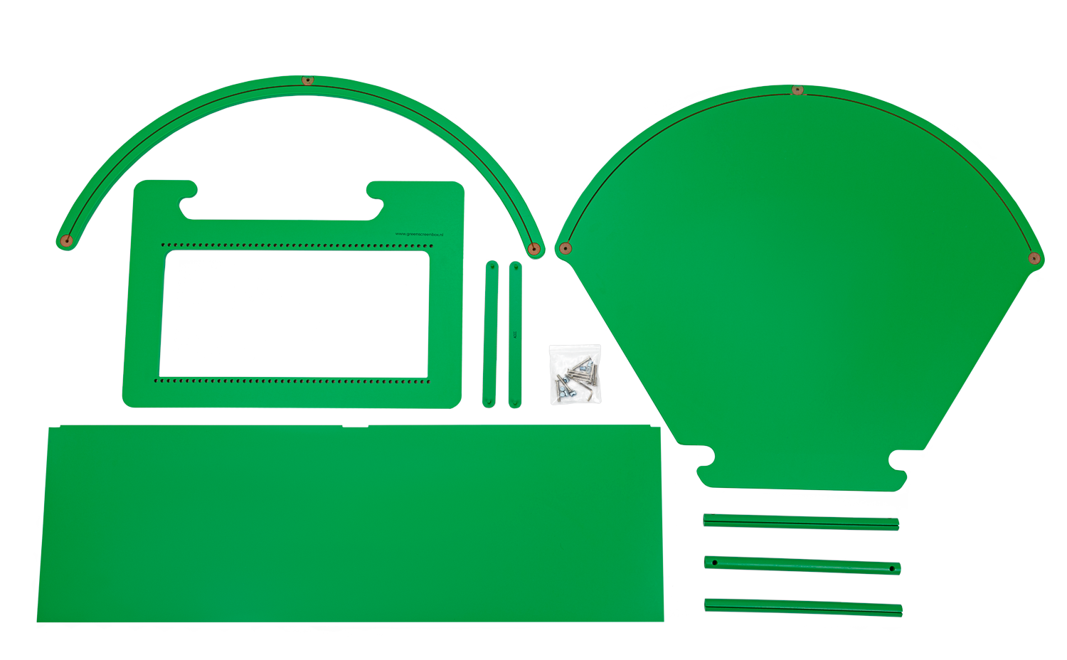 Greenscreenbox components for creative role-play and educational videos, enhancing imagination and digital literacy.