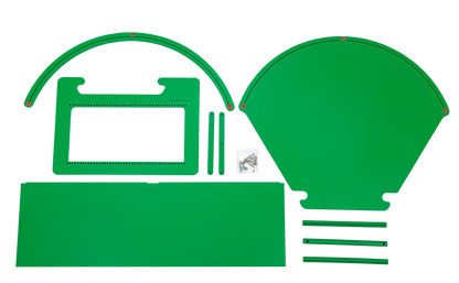 Greenscreenbox components for creative role-play and educational videos, enhancing imagination and digital literacy.
