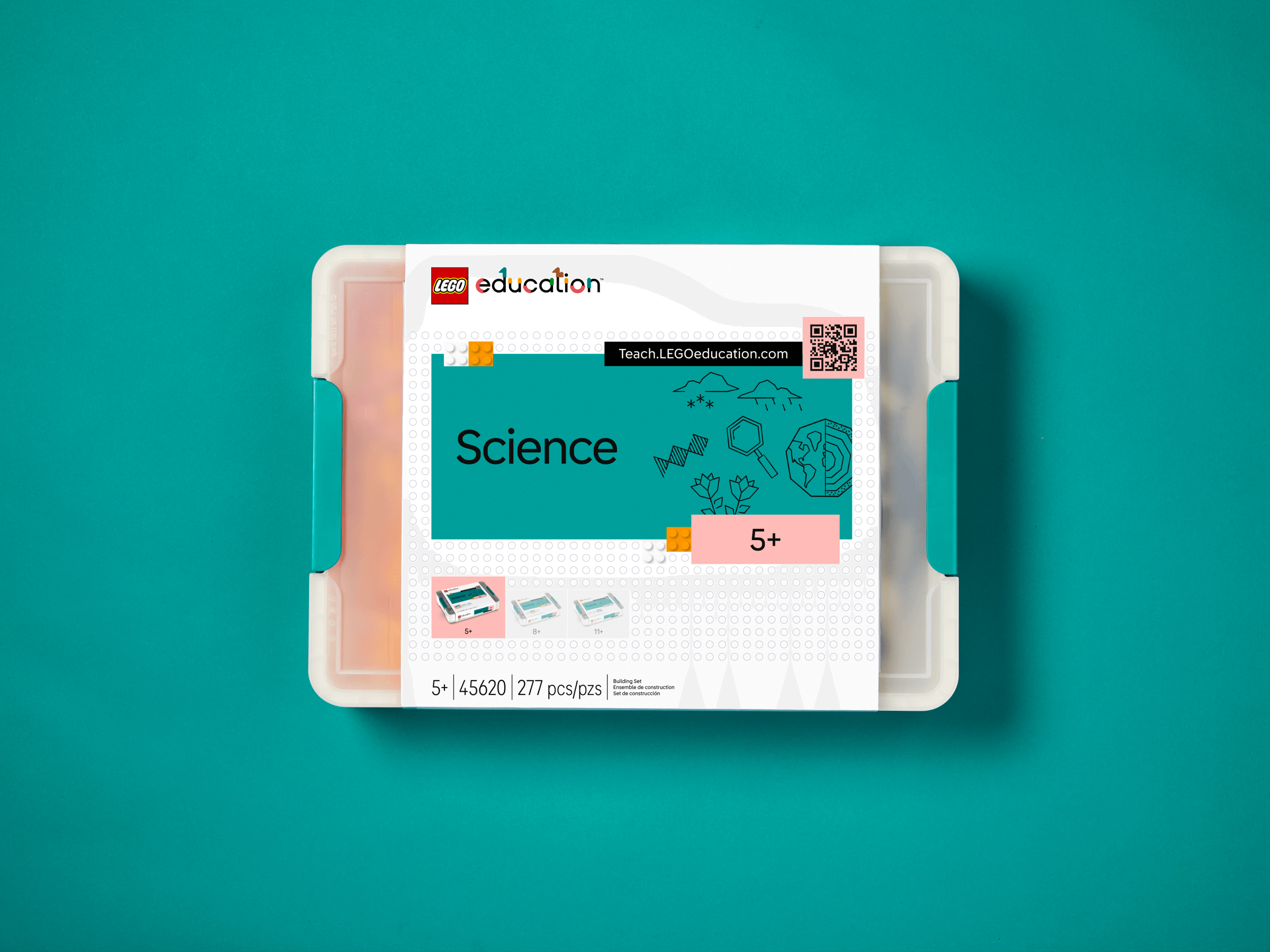 LEGO Education Science kit for Year 1-3 pupils, featuring hands-on learning tools and engaging activities.