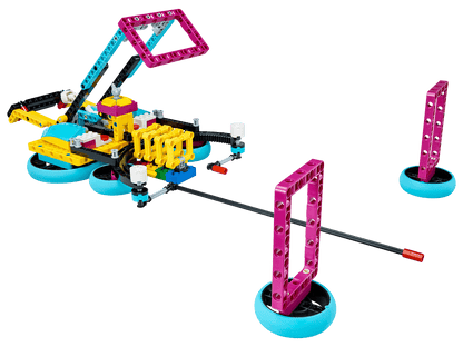 LEGO® Education SPIKE™ Prime Expansion Set 45681 featuring vibrant elements for advanced STEAM robotics learning.