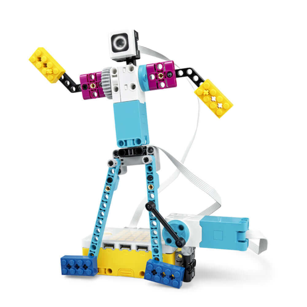 LEGO® Education SPIKE™ PRIME robotics model demonstrating programmable features for STEAM learning.