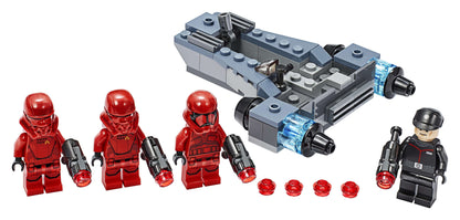 LEGO Star Wars Sith Troopers Battle Pack Set 75266 with figures and speeder for exciting role-play battles.