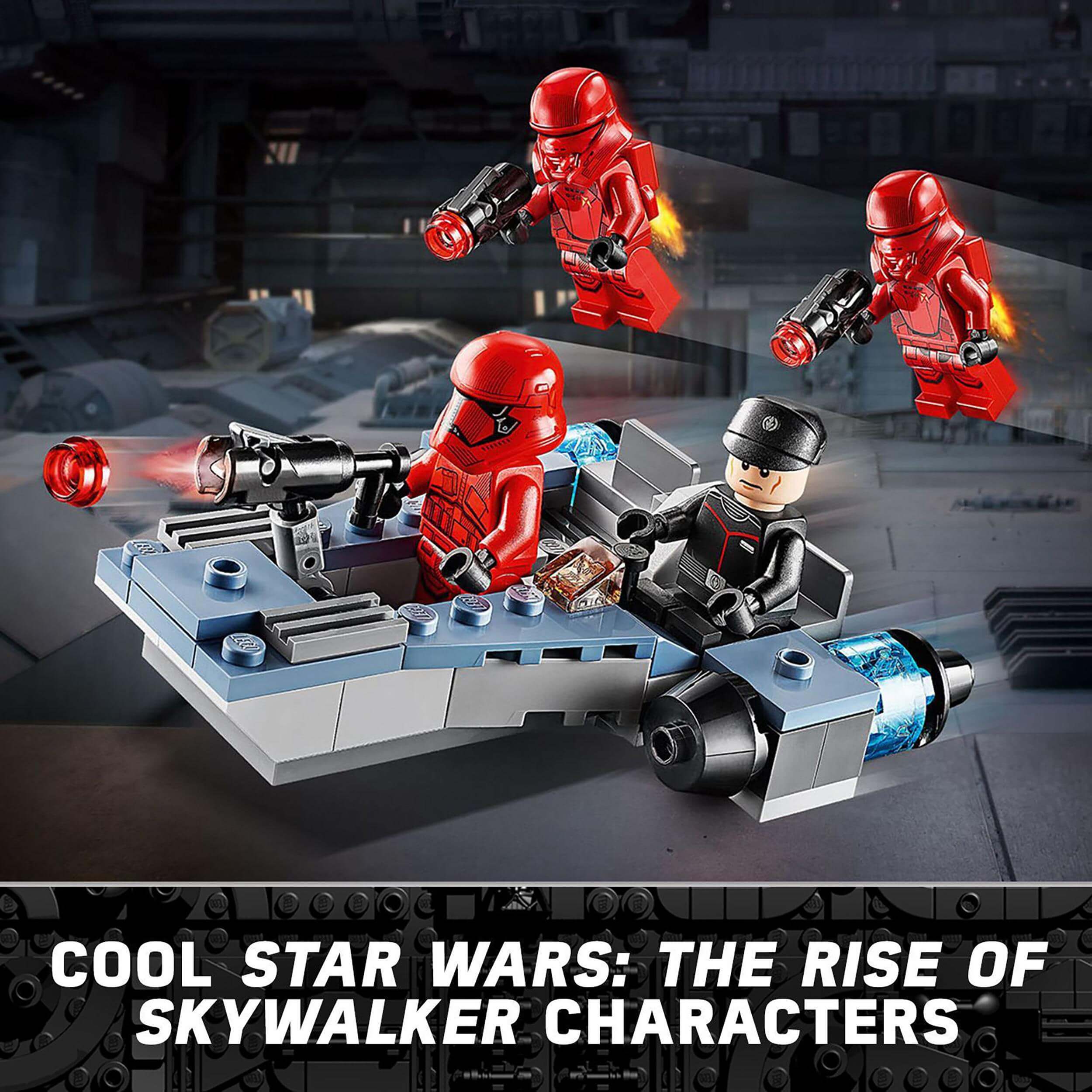 LEGO Star Wars Sith Troopers Battle Pack set featuring First Order troopers and action-packed mini figures.
