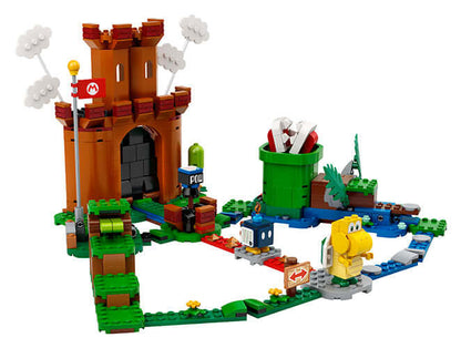 LEGO® Super Mario™ Guarded Fortress Expansion Set 71362 featuring fortress, Koopa Troopa, and adventure paths.