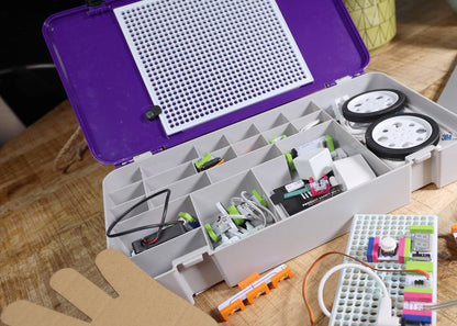 LittleBits STEAM Student Set Class Pack with components for hands-on engineering education.