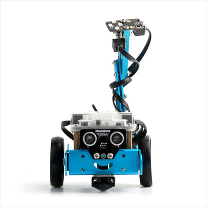 Makeblock mBot add-on pack featuring interactive light and sound sensors for customizable robotics.