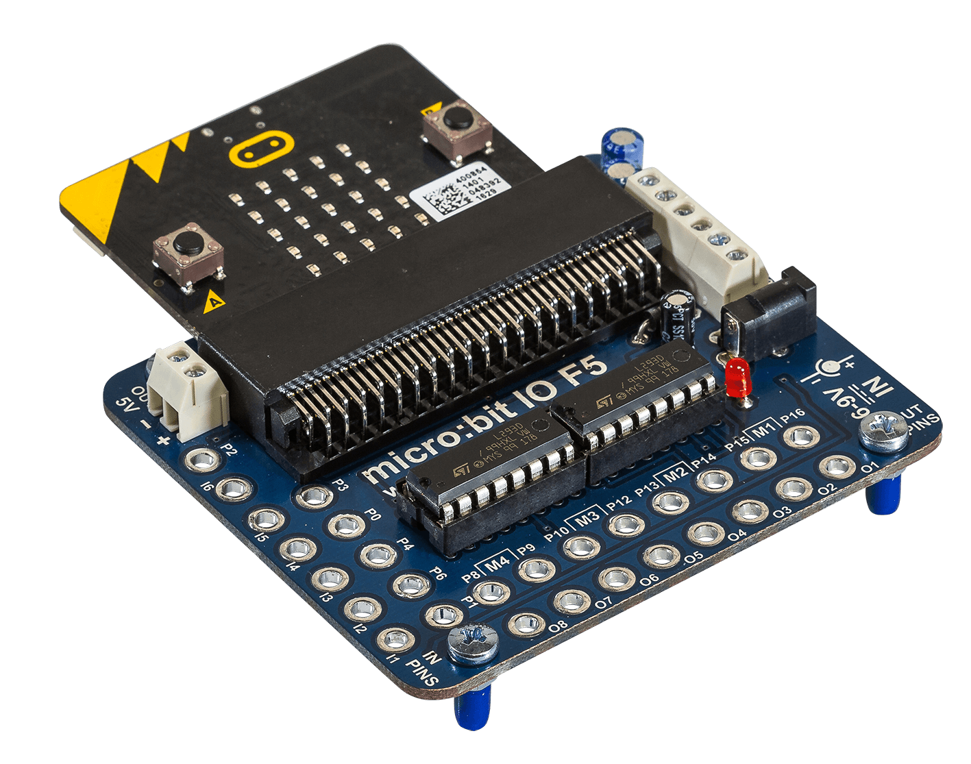 Starter set for micro:bit, designed for programming and learning in elementary school settings.