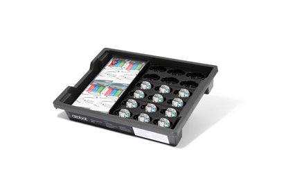 Ozobot Bit+ bulk pack with 12 coding robots and OzoCodes for creative learning and fun experiences.