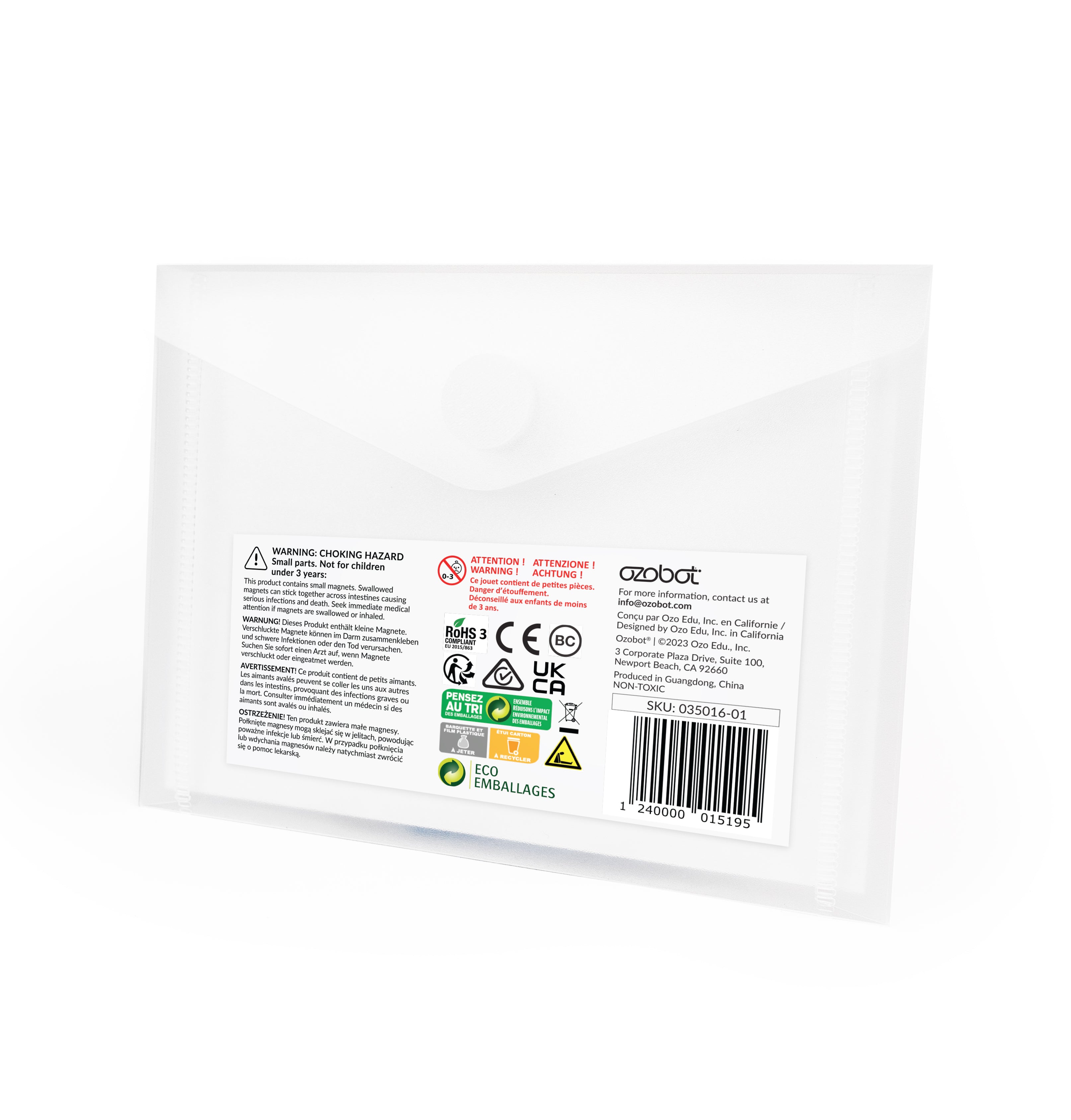 Ozobot Colour Code Magnets: Speed Kit