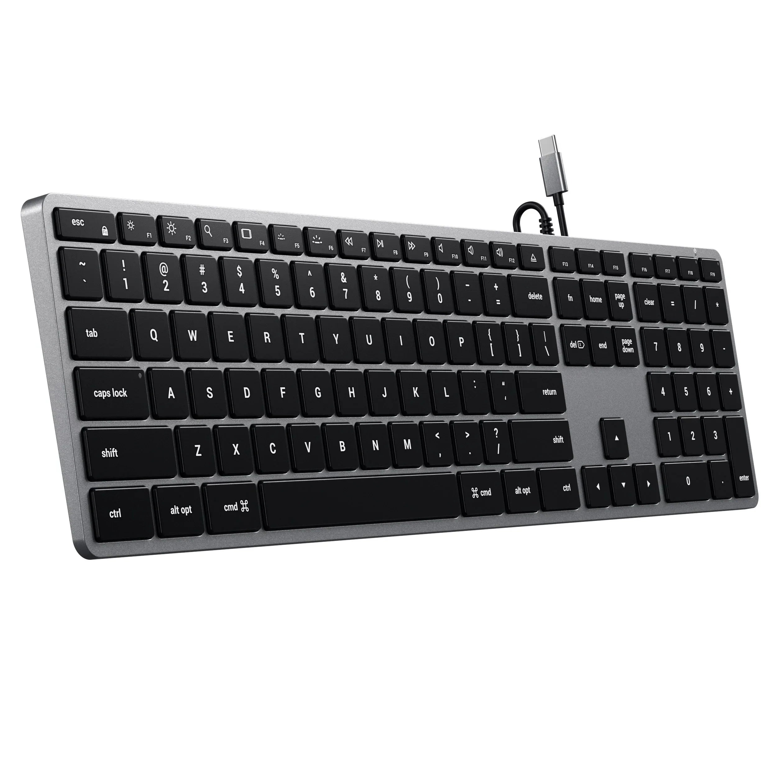 Satechi Slim Backlit Keyboards for Mac - Wired