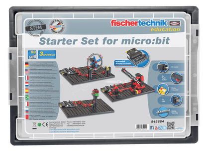 Starter Set for micro:bit, featuring STEM education models for programming in elementary schools.