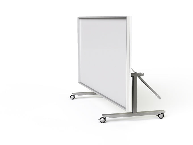 Zioxi LEGO® FLL table with a flip top and lockable castors, designed for SPIKE and Mindstorms activities.